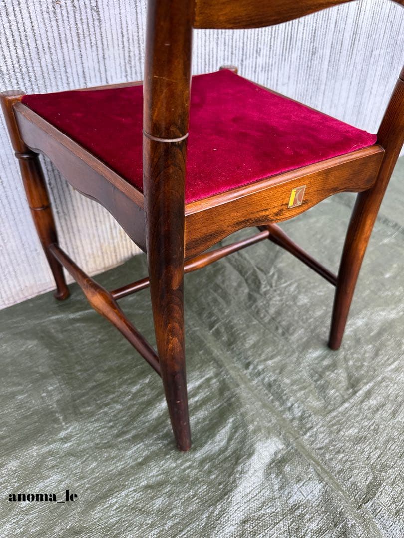 【ダイニングチェア】飛騨産業　ヴィンテージキツツキ　ラダーバックチェア