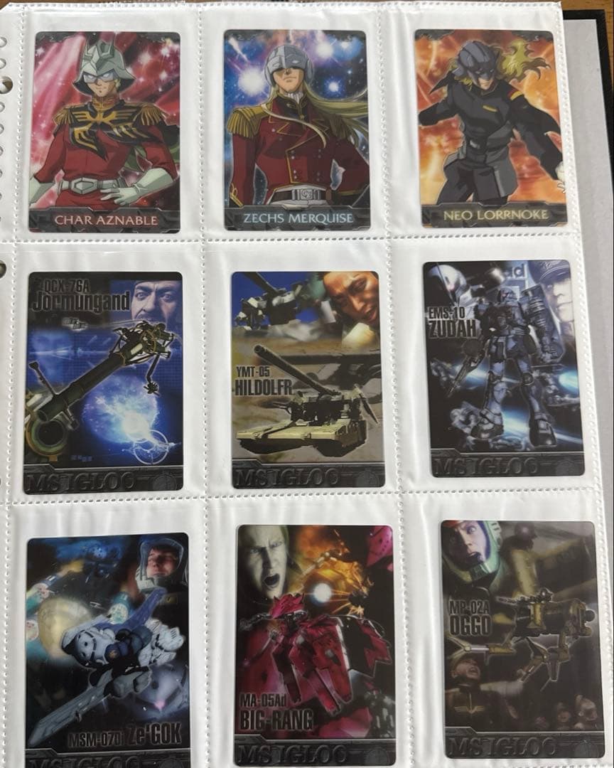 １月特価　森永　ガンダム　ウェファーチョコ　ガンダム総集編EX 全54種　コンプ