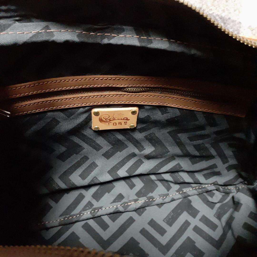 美品★ロビタ多色編み込みレザーボストンバッグ★レディースバッグ★送料込み