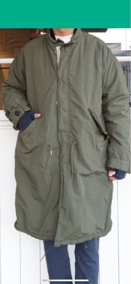 MIDA M65 FISHTAIL COAT OLIVE インナー　セット