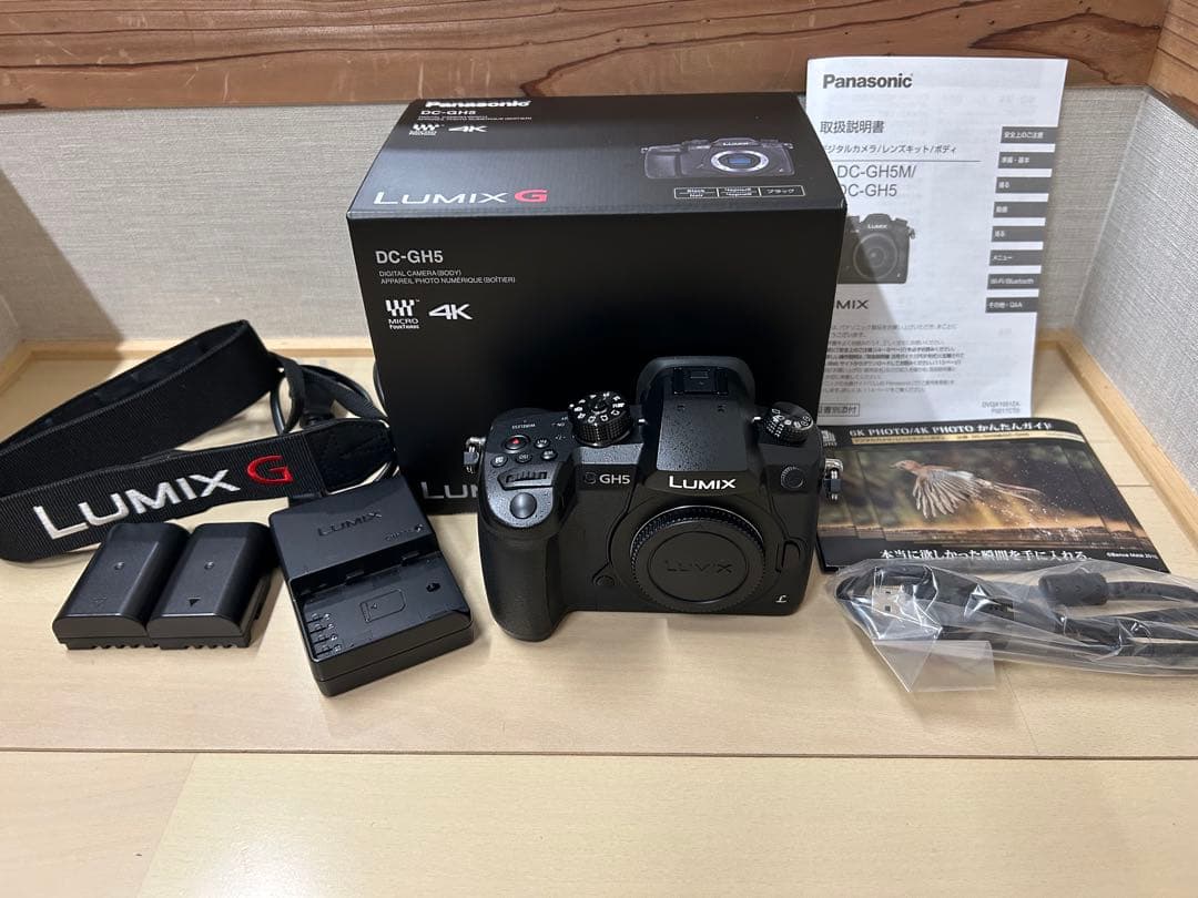 【LUMIX】美品GH5 +V-Log撮影可能　おまけ付