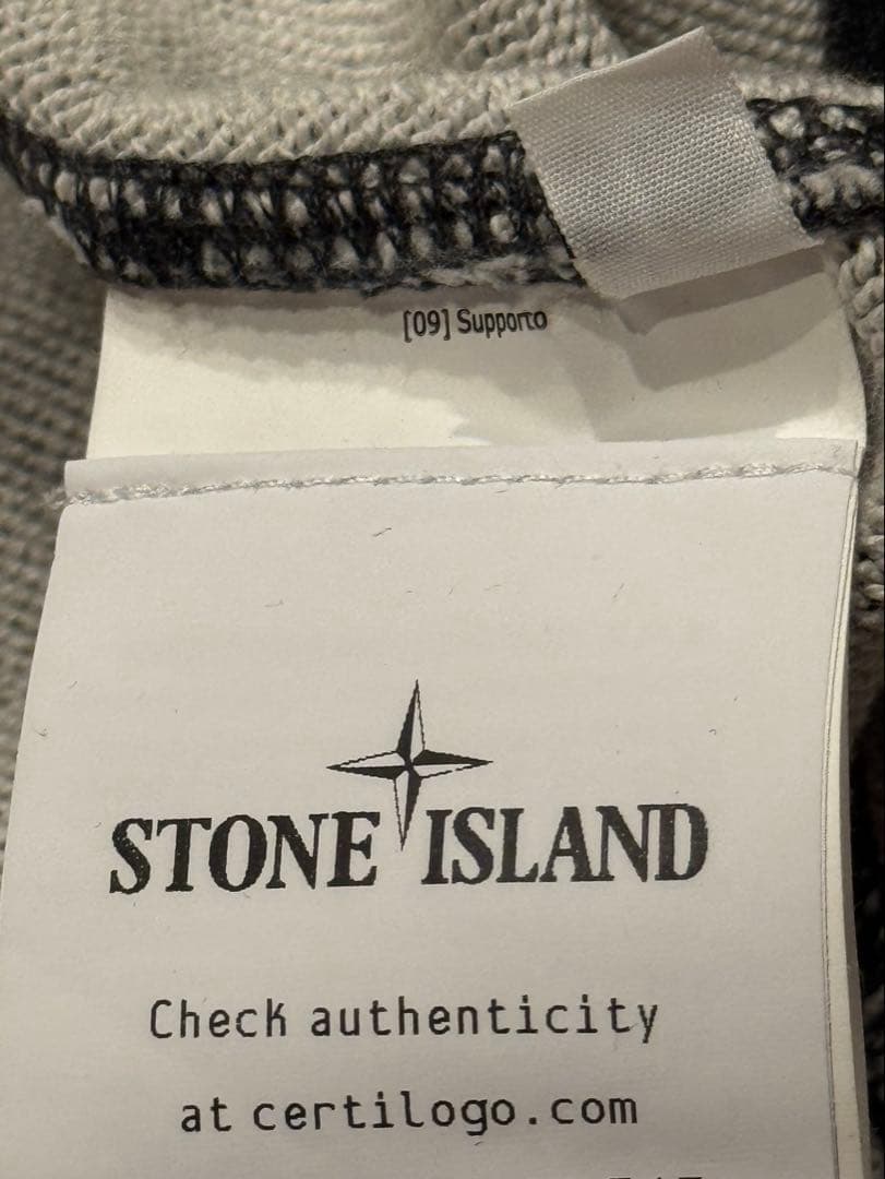 【上杉柊平着】定価7万 STONE  定番 ジップパーカー 未使用級