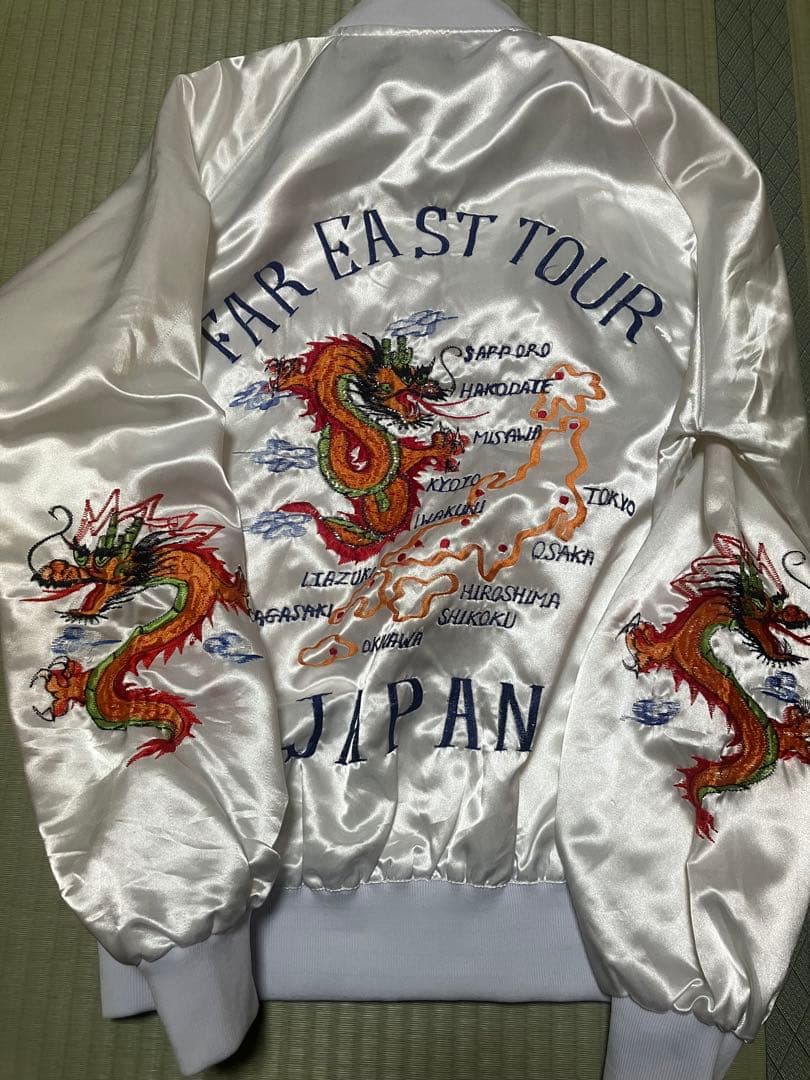 80年代 スカジャン ツアージャケット ヴィンテージ レア