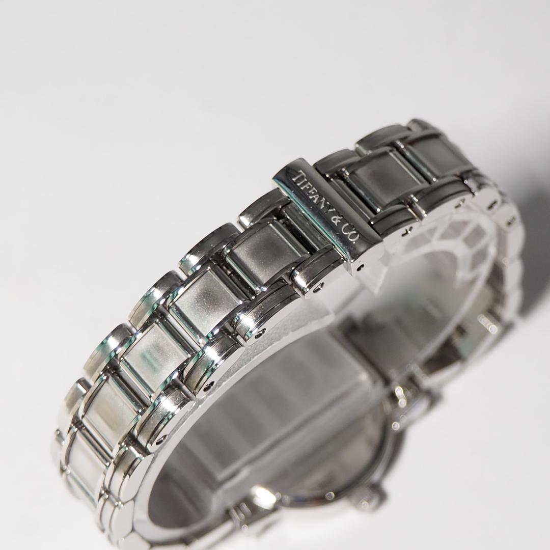 美品 ティファニー TIFFANY&CO アトラス デイト 腕時計 H123