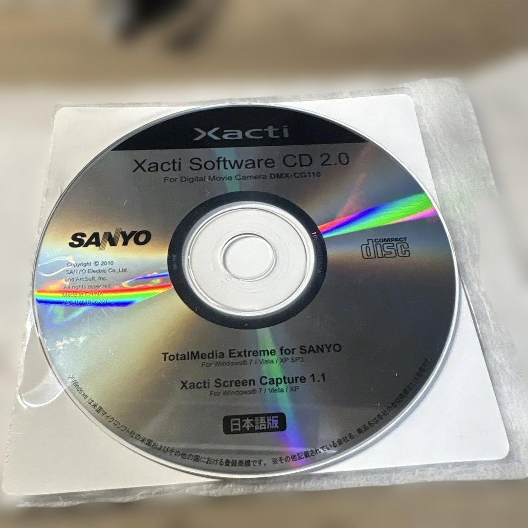 SANYO Xacti CG110 ビデオカメラ本体