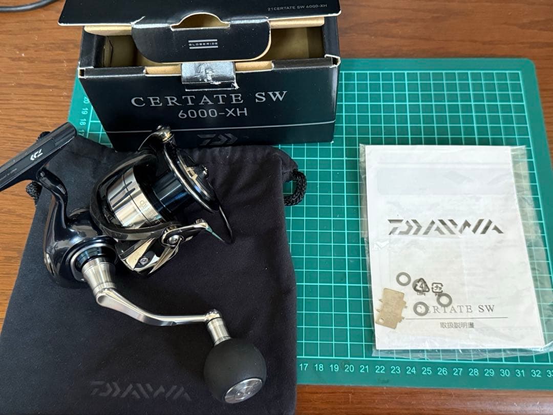 リール DAIWA 21CERTATE SW 6000-XH
