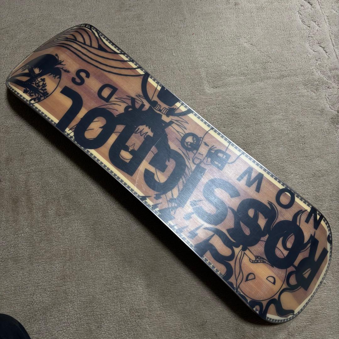 も*に様 スノースケート 雪板 スノーボード ボード デッキ rossignol