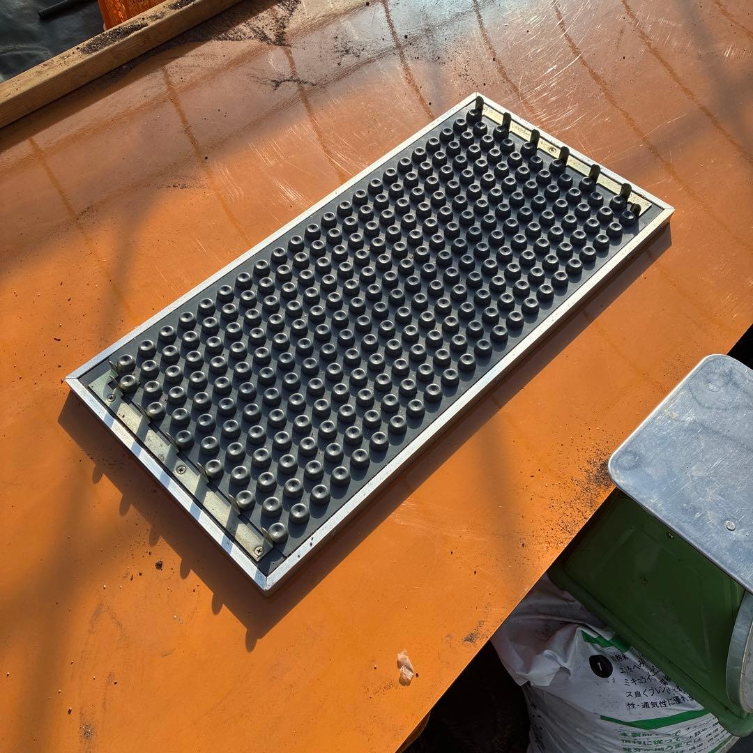 チェーンポット播種器　ニッテンCP300 ネギ