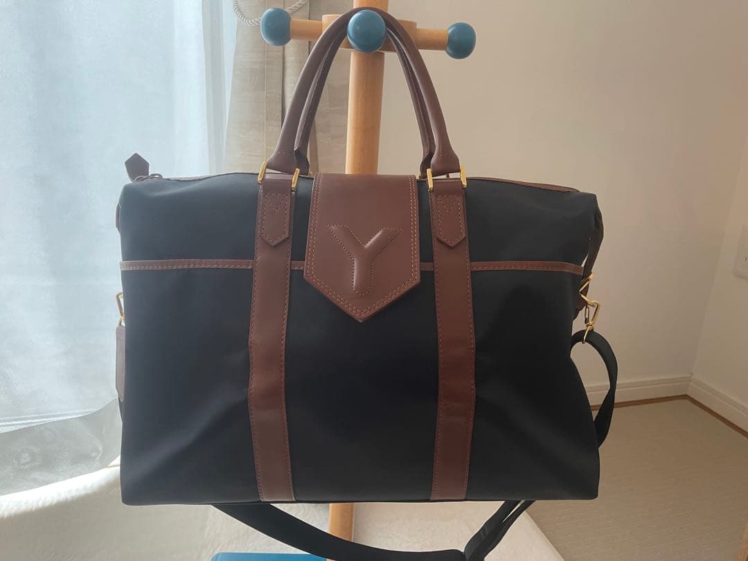 最終価格‼️SAINT LAURENT ボストンバッグ 型押し ヴィンテージ