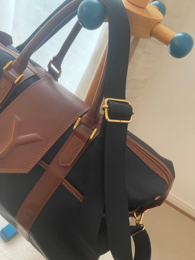 最終価格‼️SAINT LAURENT ボストンバッグ 型押し ヴィンテージ