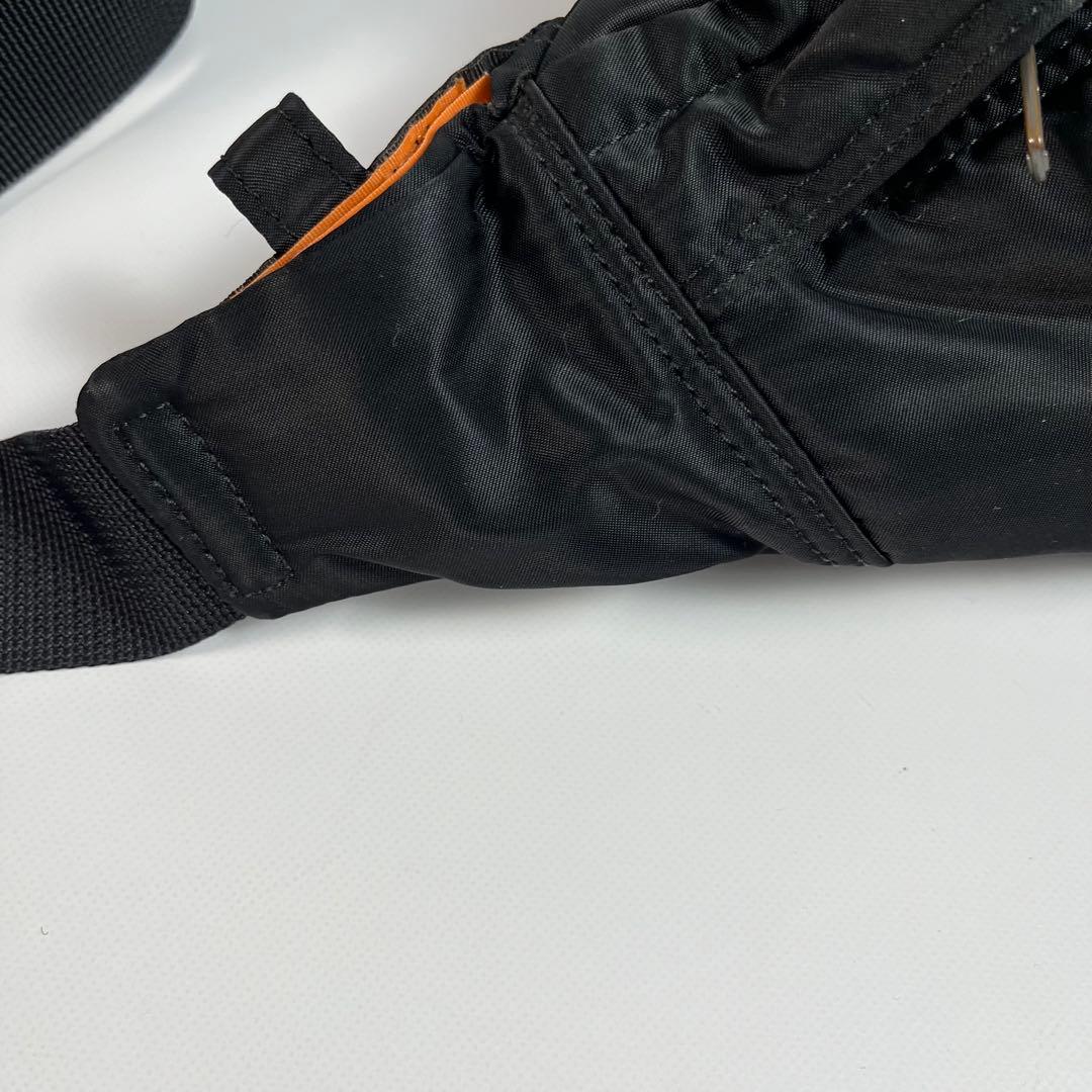 美品　PORTER ボディバッグ　タンカー　ブラック