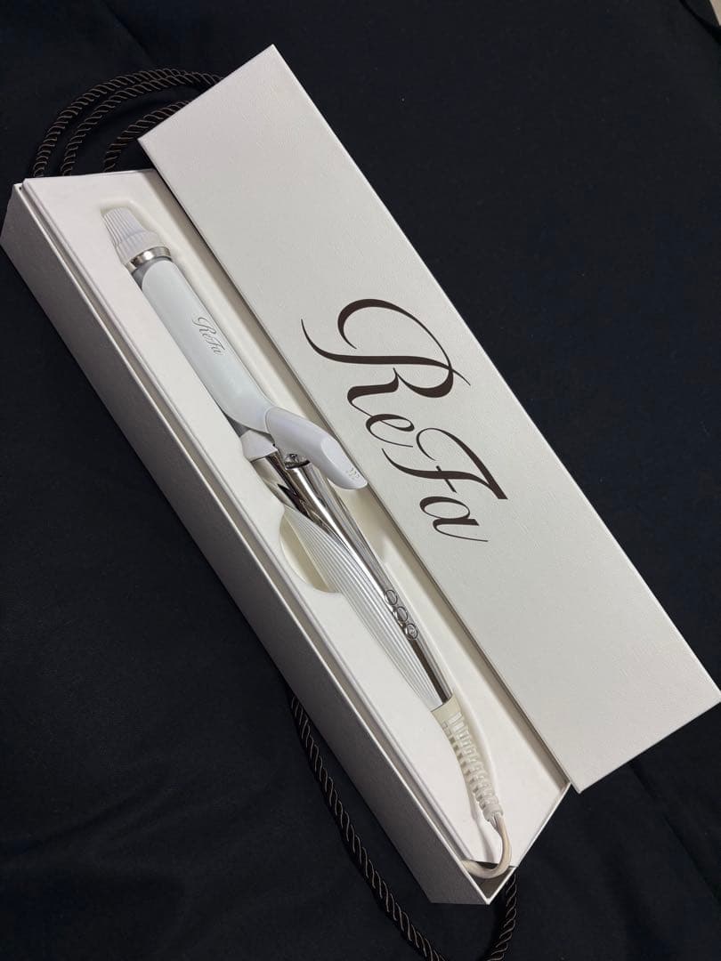 ReFa RE-AD0A カールヘアアイロン ホワイト　26mm