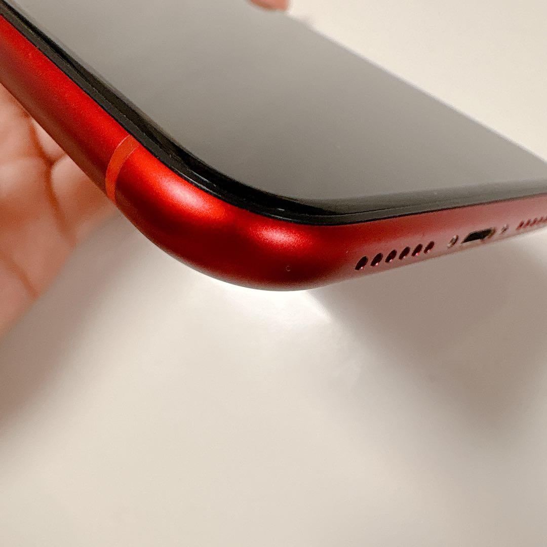 Apple iPhone XR レッド 本体 充電器付き SIMフリー 訳あり