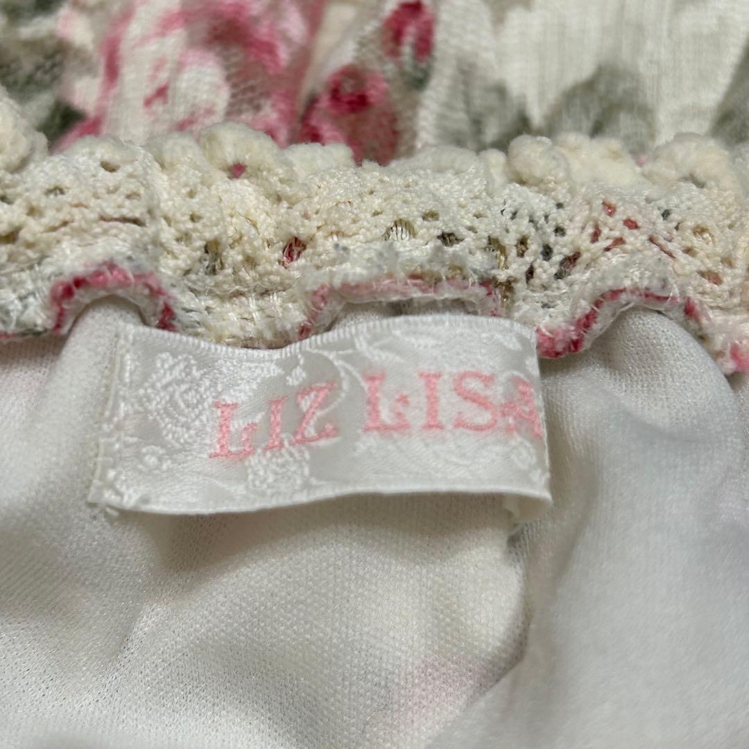 LIZ LISA リズリサ 花柄レースワンピース オフショルダー