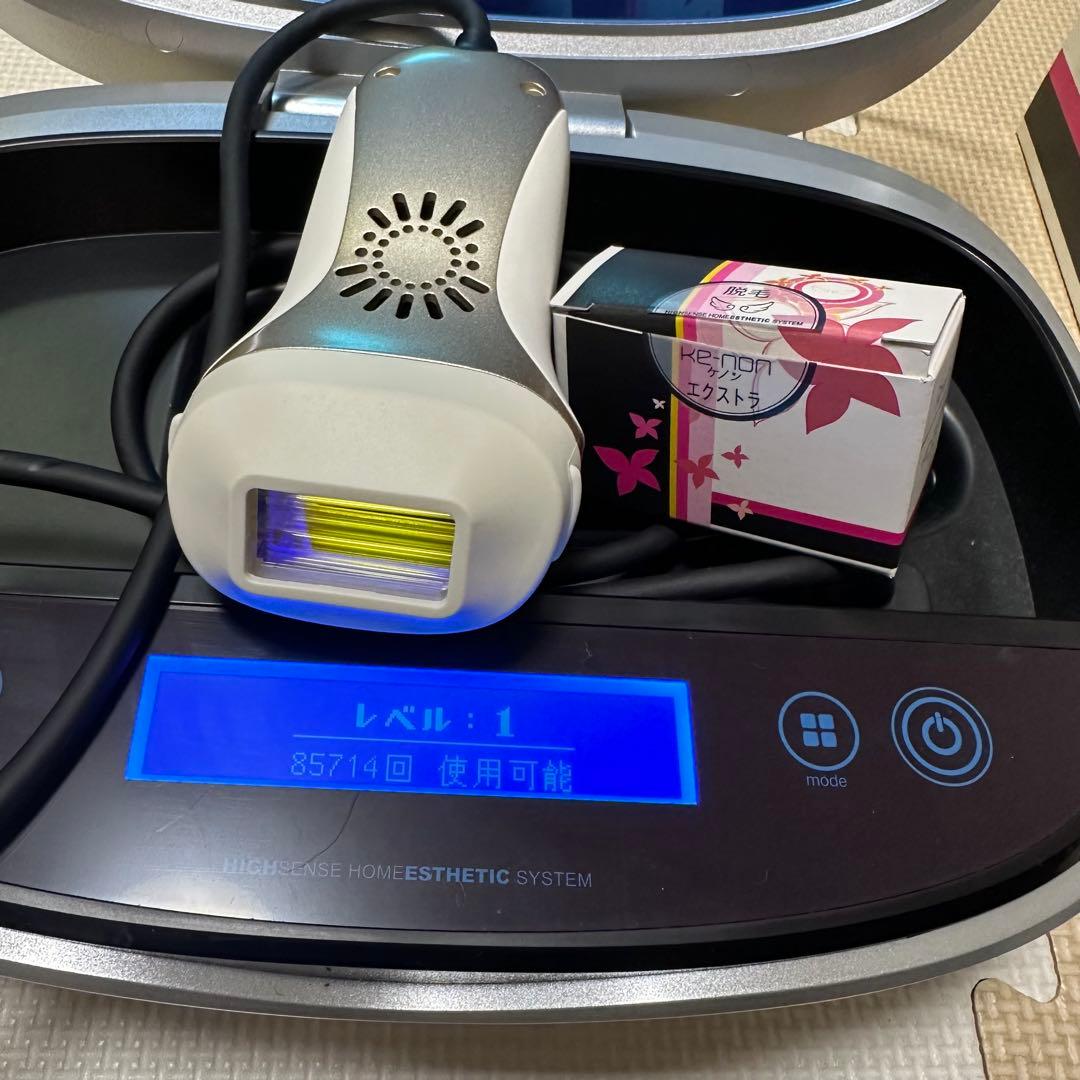 KE-NON 脱毛器 Ver.7.0 シルバー Mteck