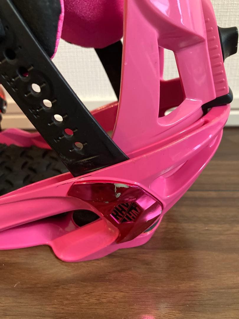 SALOMON RHYTHM スノーボードビンディング ピンク　Sサイズ