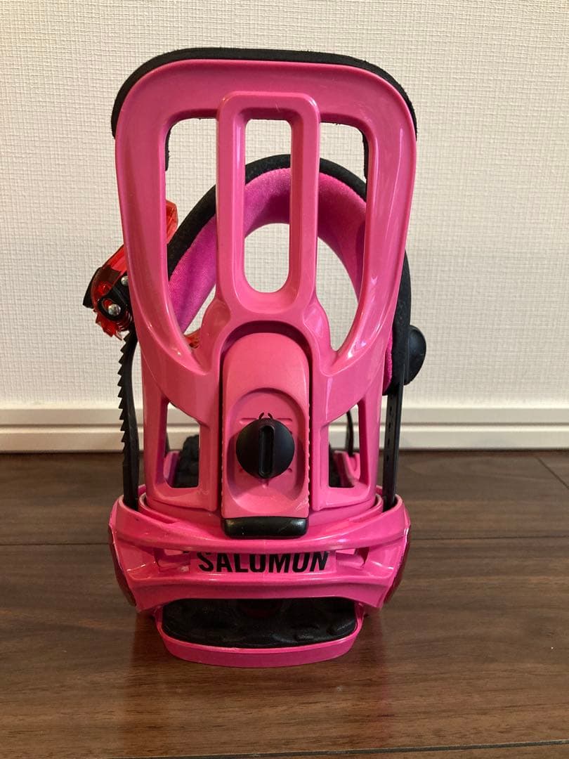 SALOMON RHYTHM スノーボードビンディング ピンク　Sサイズ