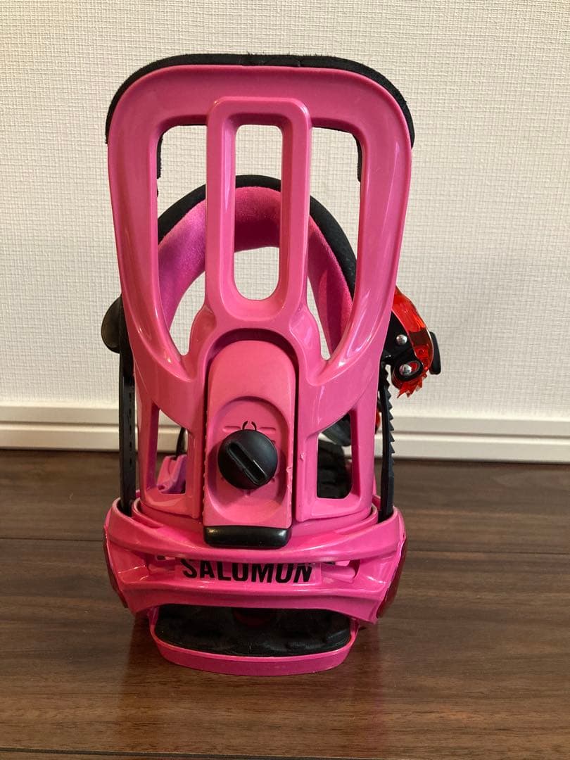 SALOMON RHYTHM スノーボードビンディング ピンク　Sサイズ