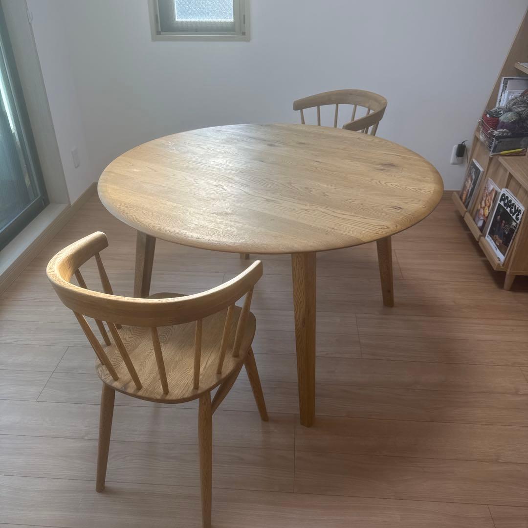 ダイニングテーブル　くるみ様限定品