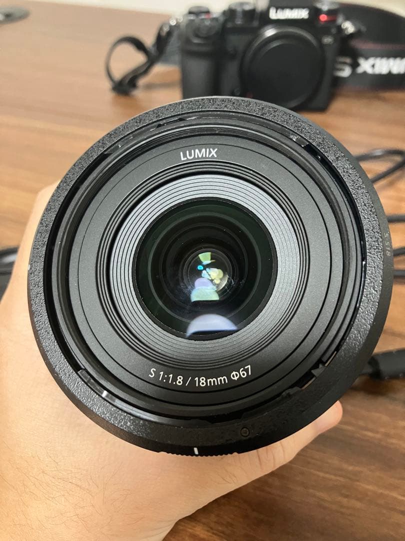 Panasonic lumix レンズ3本　20-60mm 50mm 18mm