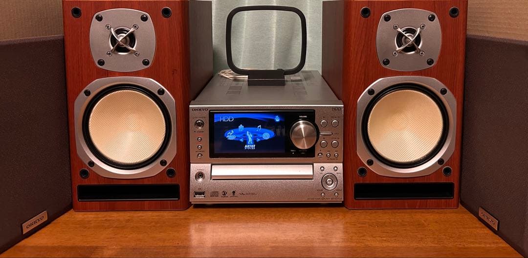 オンキョー　HDDミニコンポ　X-NX10A BR-NX10A D-N7TX