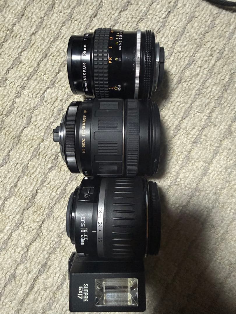 フィルムカメラセット 6台 レンズ付き　ジャンク扱い