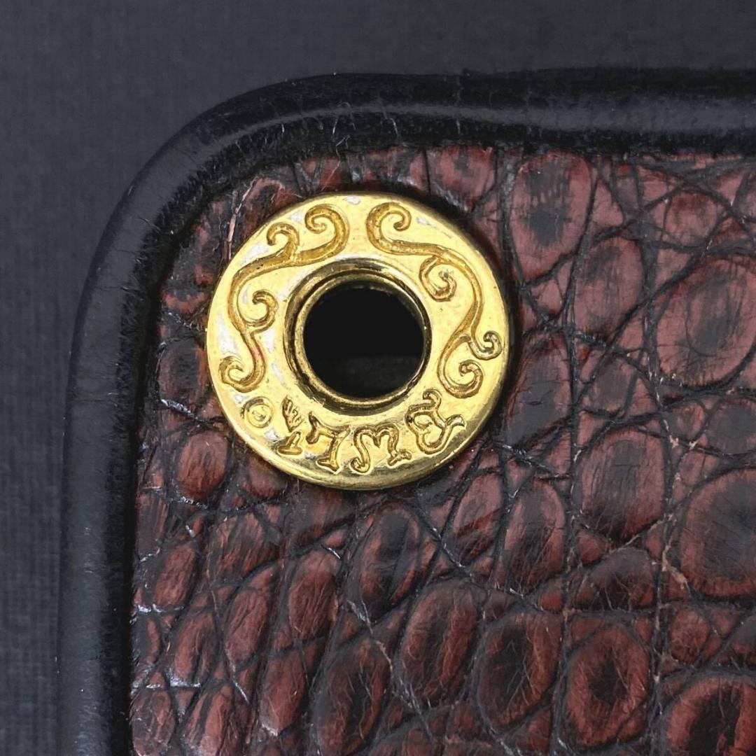 Bill Wall Leather ゴールド カスタム アリゲーター ウォレット