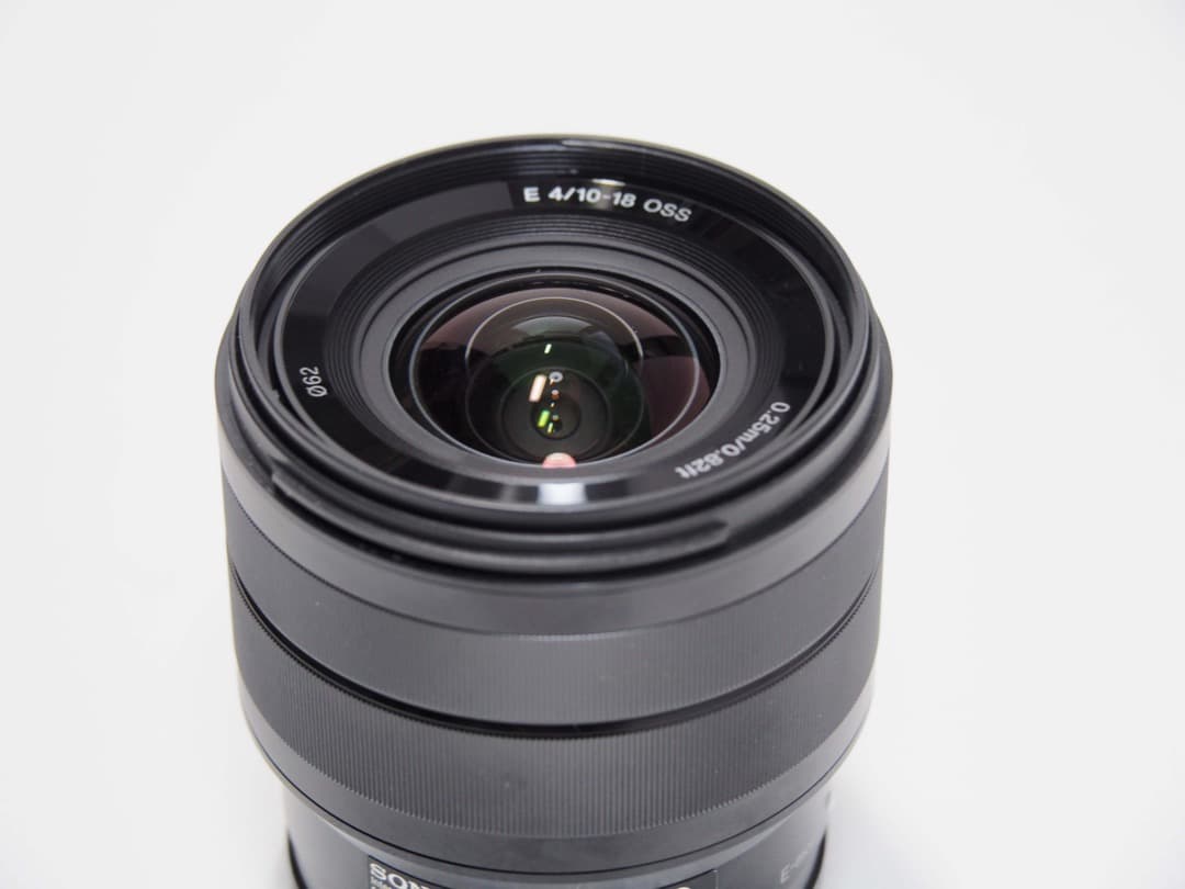 SONY E 10-18mm F4 OSS （Eマウントレンズ）