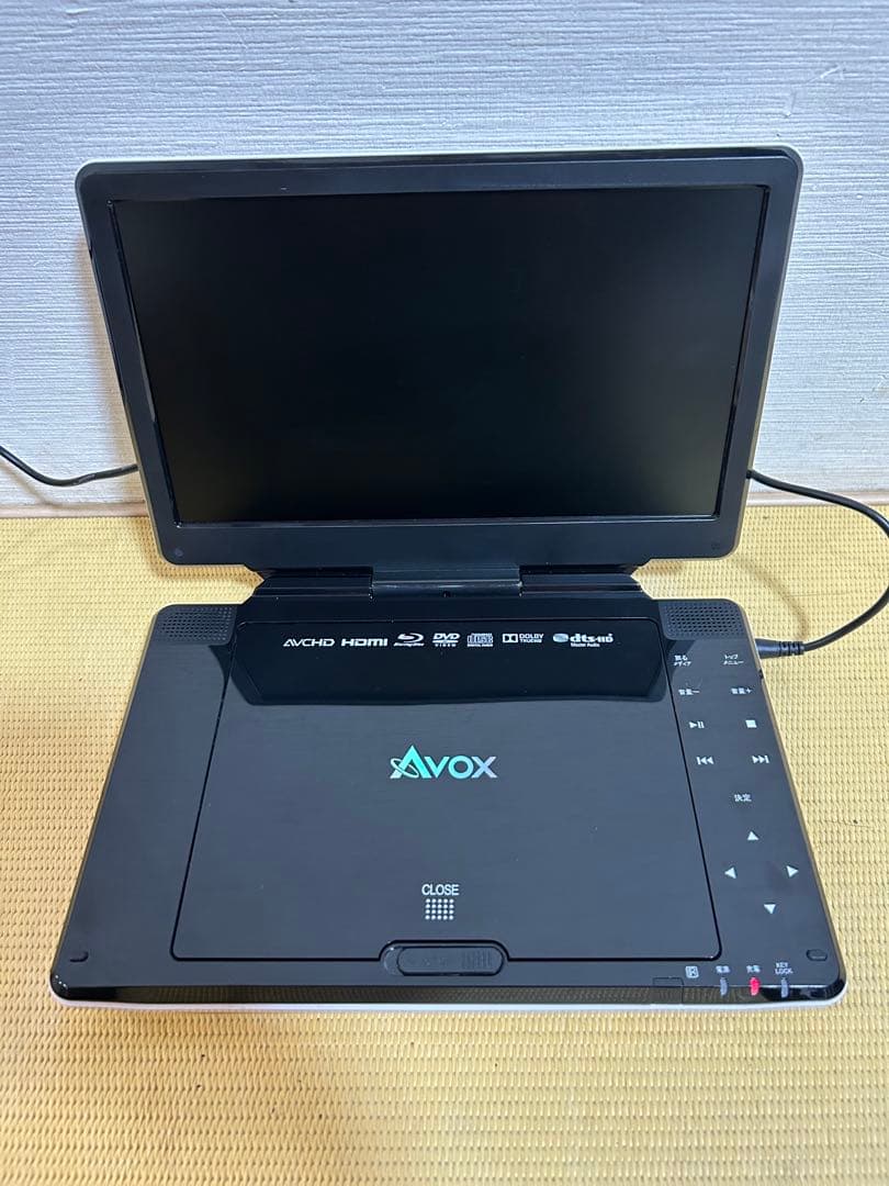 AVOX ポータブル Blu-rayプレーヤー