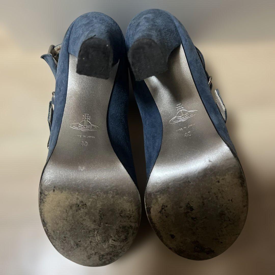 Vivienne Westwoodブーティ40ネイビー