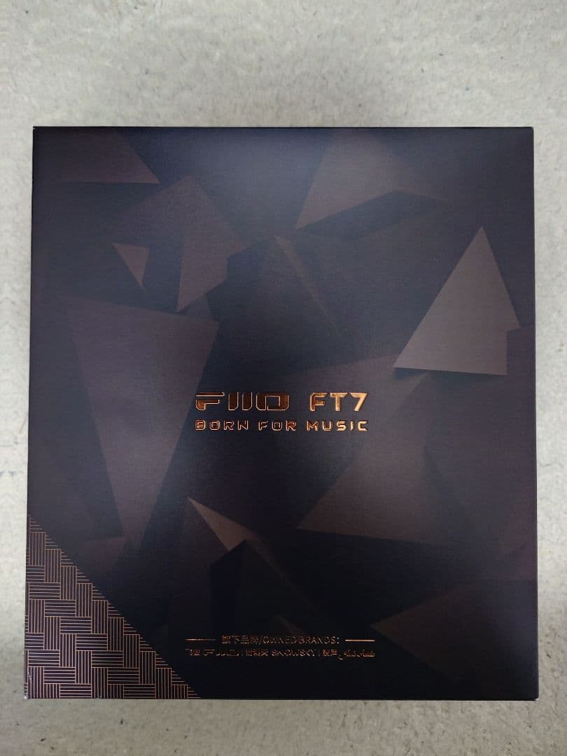 【ほぼ未使用】Fiio / FT7 ※パッケージダンボールに一部破損有