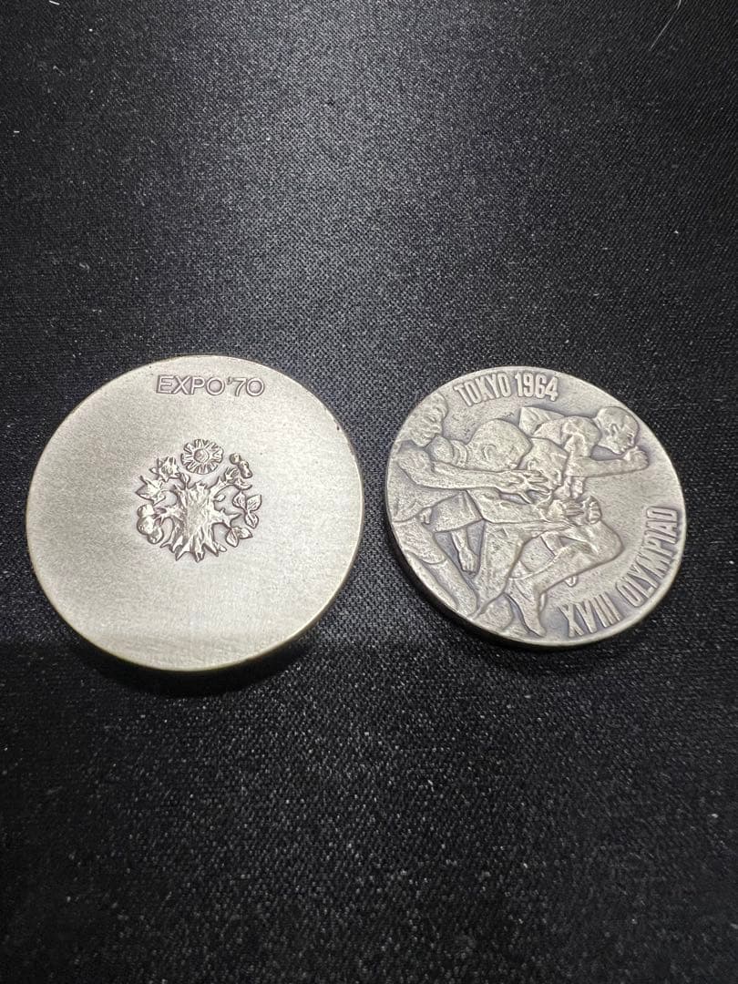 EXPO'70 東京オリンピック　銀製メダル 38g