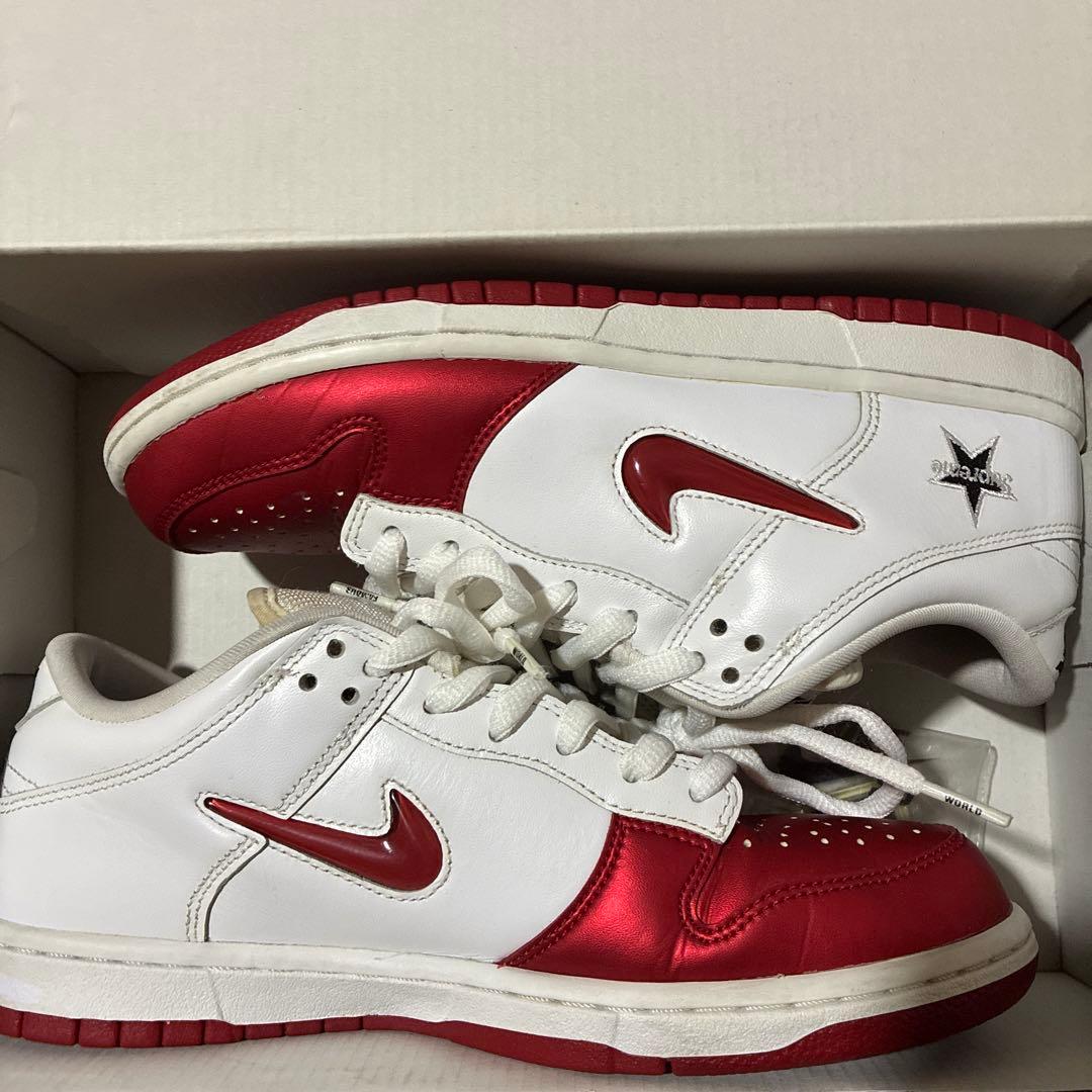 靴 supreme nike sb dunk low