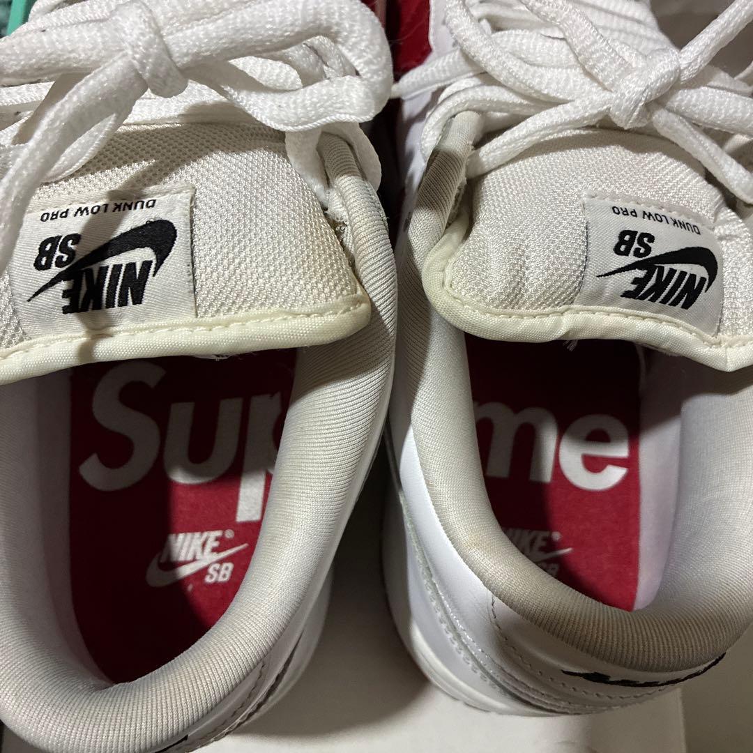 靴 supreme nike sb dunk low