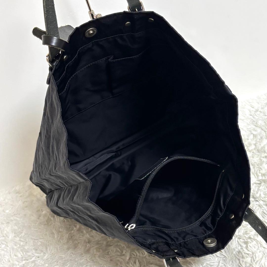 【美品】 ボーデッサン アルミボンディング トートバッグ (L)