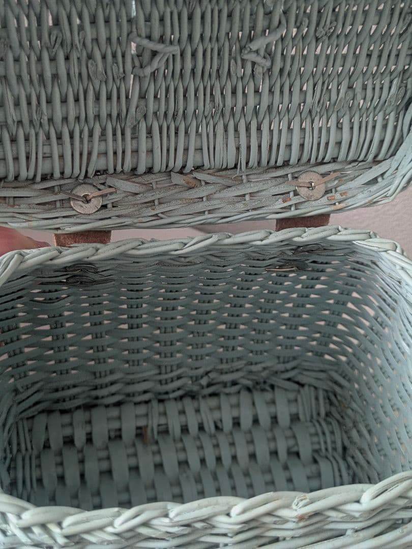 ミニバスケット 籠 昭和レトロ カゴ