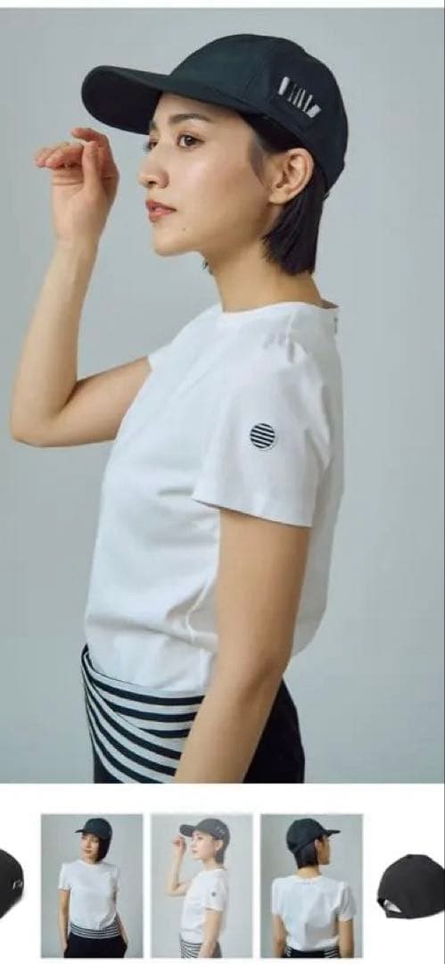 ●Lilac●ボーダーズアットバルコニー　レディース　ブラックキャップ