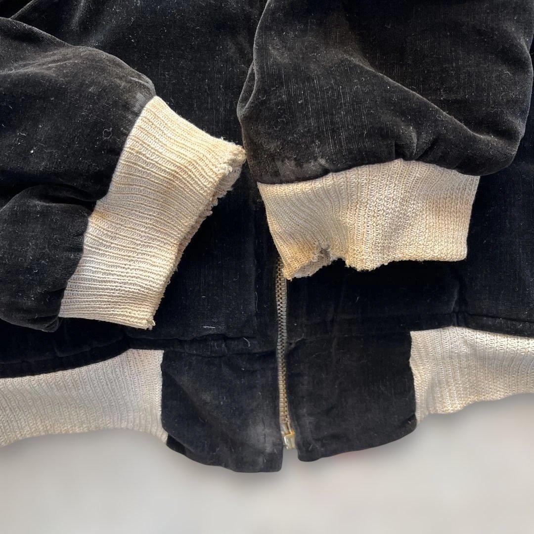 50s Vintage 別珍 スカジャン 龍 リバーシブル