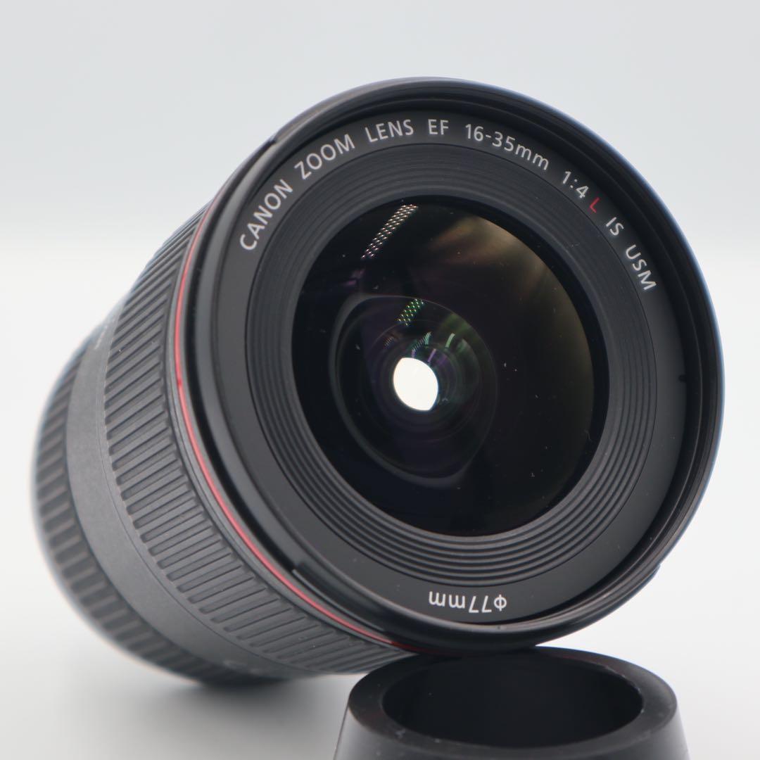 【美品】 Canon EF 16-35mm F4L IS USM ズームレンズ