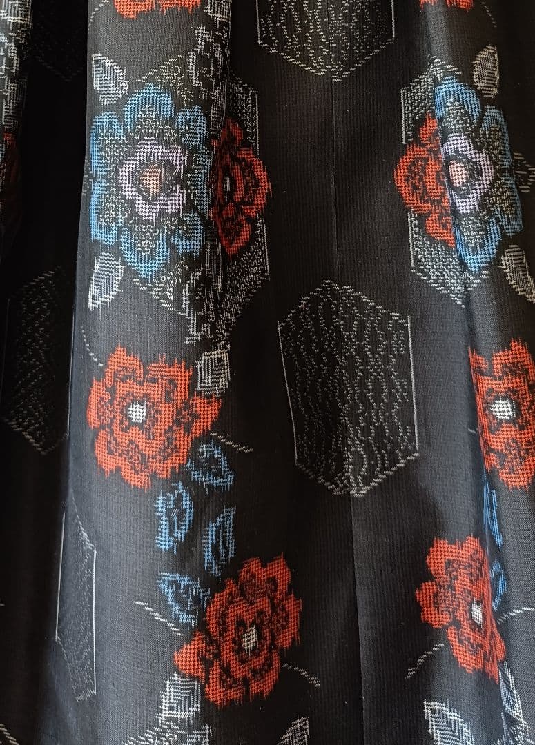 専用です♦村山大島紬３点④♦スカート＆スカーフ＆スマホショルダー♦+トートバック