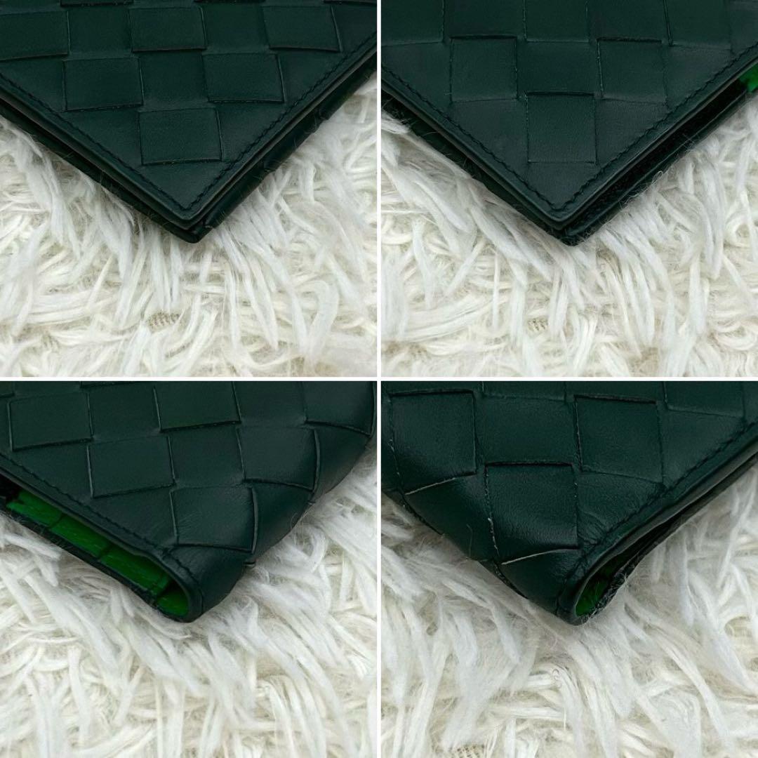 【極美品】ICチップ内蔵 BOTTEGA VENETA イントレチャート 長財布