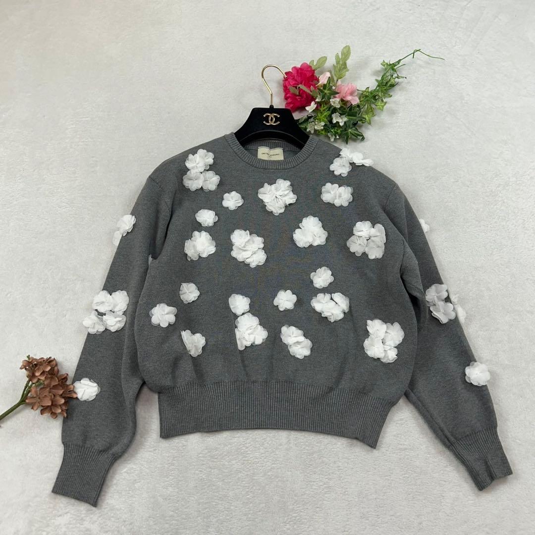 K125 新品未使用 F ユナイテッドアローズ ニット グレー レディース