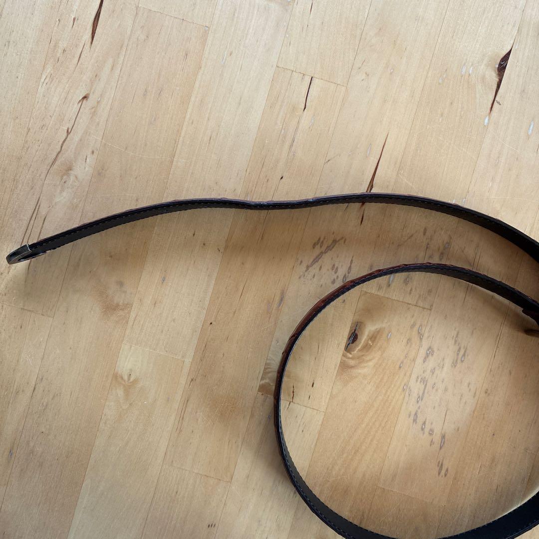 THESOLE ザソール　クロコダイルベルト　85 西口修平　ビームスエフ