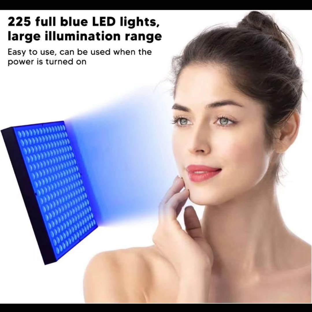 おうちで本格ニキビケア！　【青色LEDライト 460nm波長 スキンケアライト】