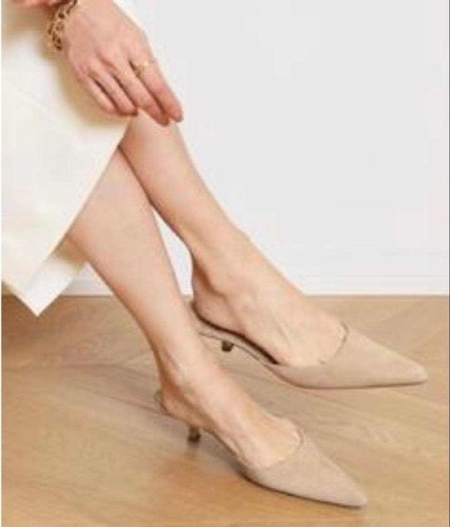 BRENTELLA スエードミュール 37サイズ ¥64,900