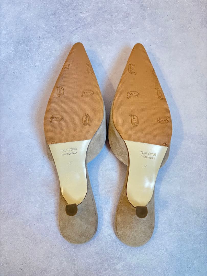 BRENTELLA スエードミュール 37サイズ ¥64,900