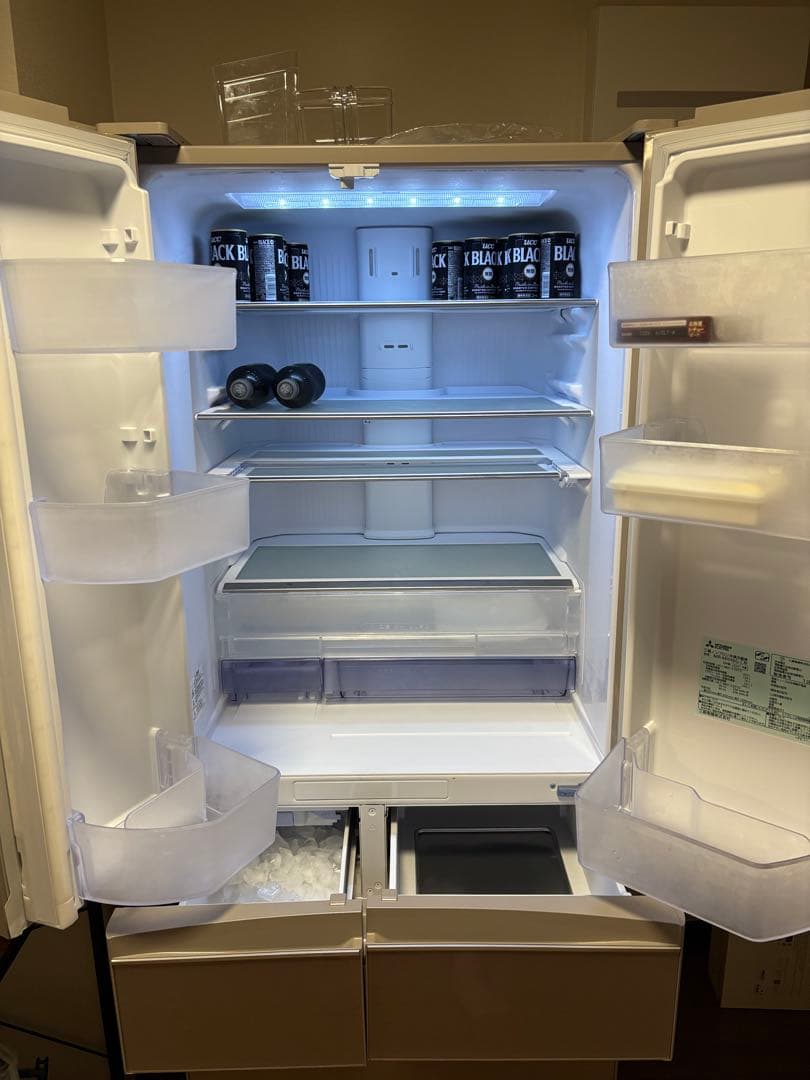 三菱　冷蔵庫　MITSUBISHI MR-MX46G-C 2021年製