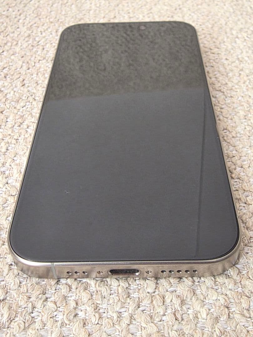 iPhone15 Pro 128GB SIMフリー ナチュラルチタニウム