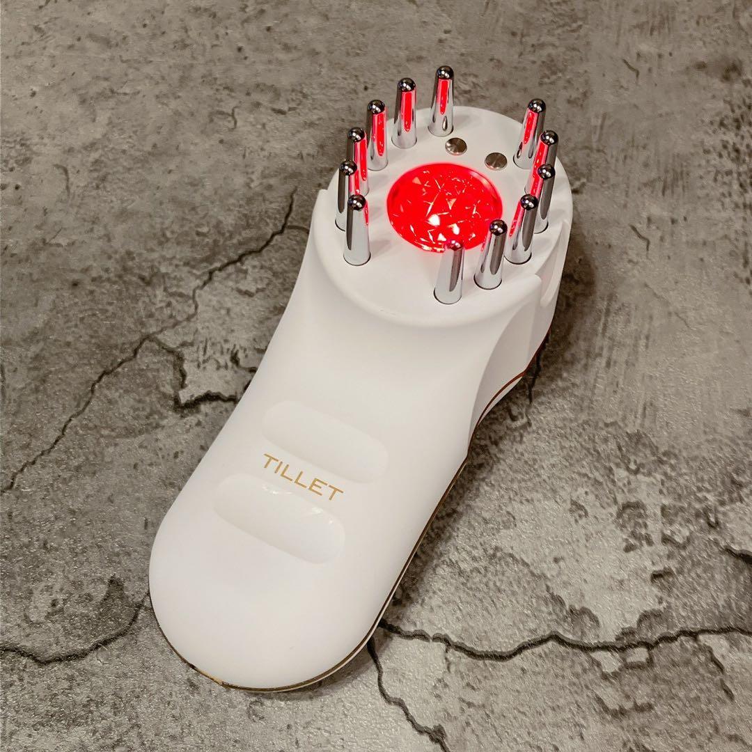 美品 TILLET W-GEAR ティレット 美顔器 EMS イオン導入