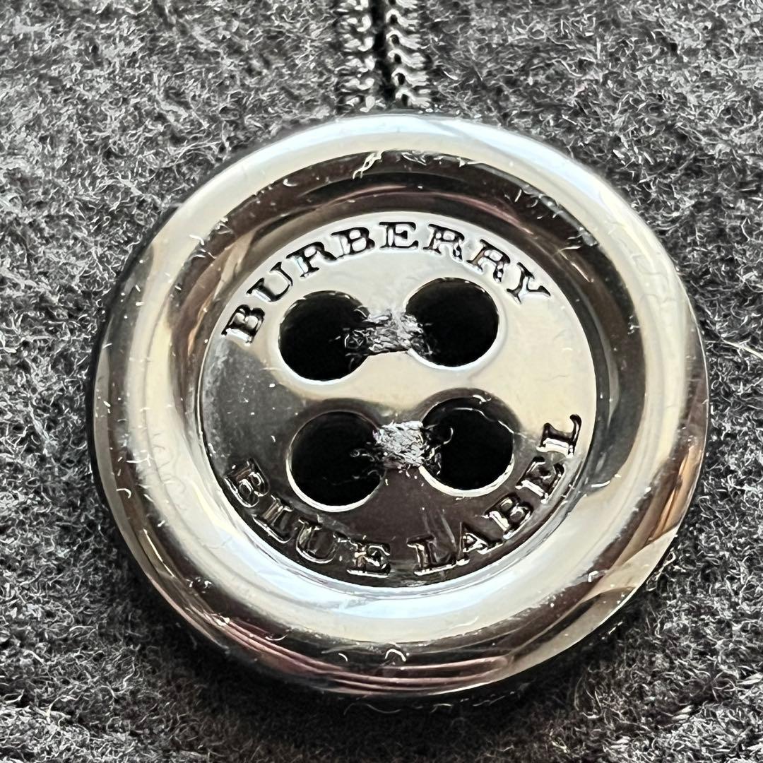 美品✨BURBERRY ブルーレーベル ダッフルコート チェック　ホースロゴ